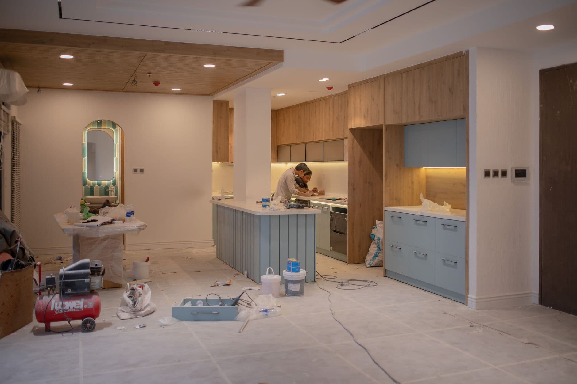 Cocina nueva instalada tras una reforma